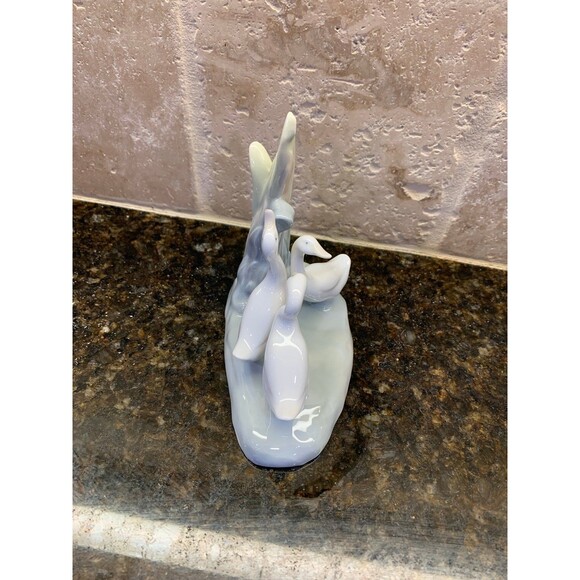 VTG NAO Lladro 3 Geese Porcelain Figurine EUC - Picture 3 of 10
